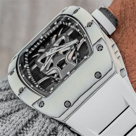 richard mille rm 52-06 tourbillon mask|Richard Mille RM skull watch.